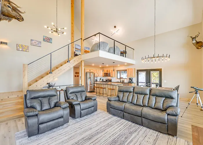 Ferienhaus Views, Trails, Hot Tub & More: Luxe Wyoming Oasis Dubois