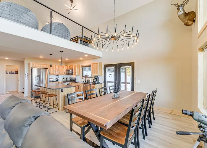 Ferienhaus Views, Trails, Hot Tub & More: Luxe Wyoming Oasis